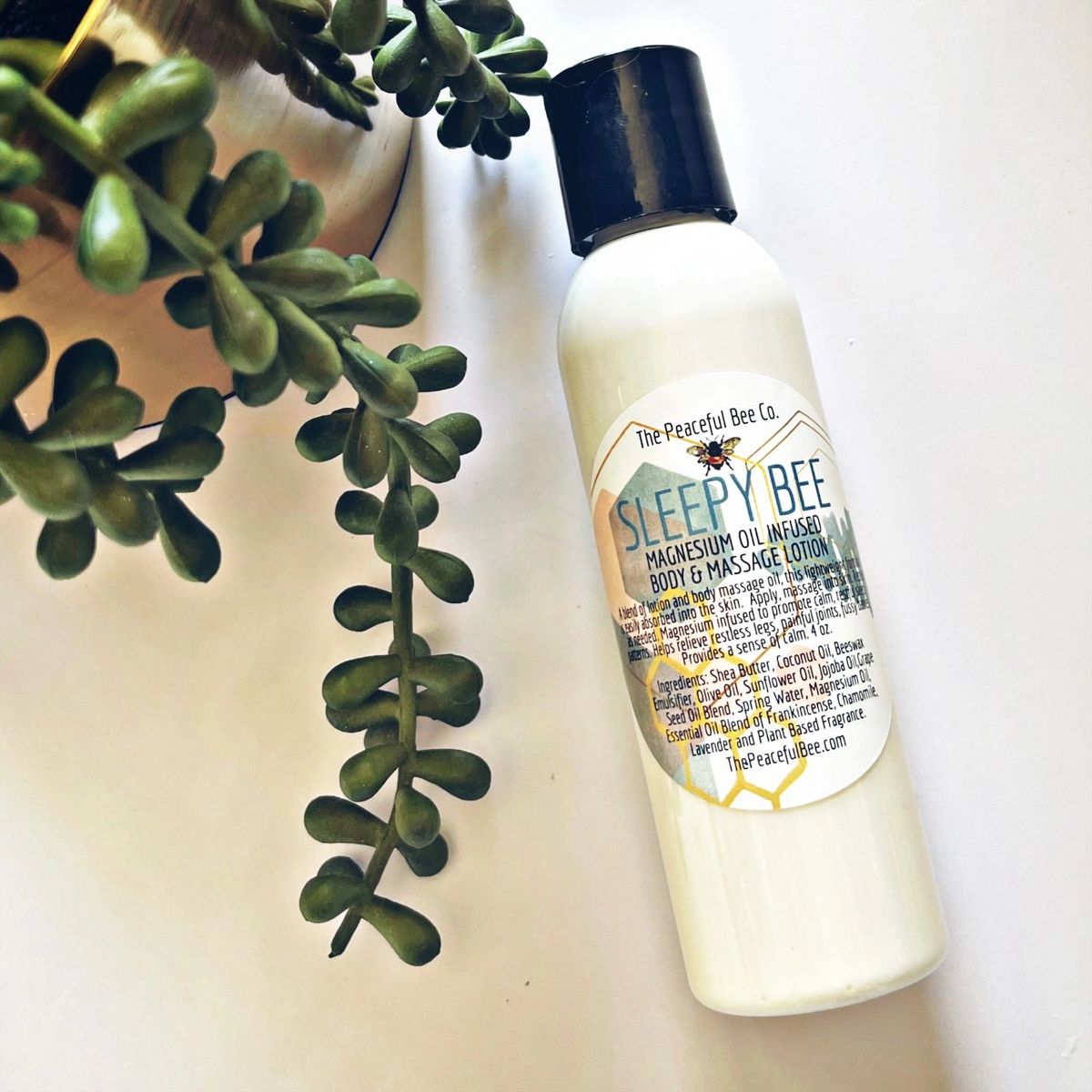 Sleepy Bee Magnesium Infused Lotion & Body Massage Oil